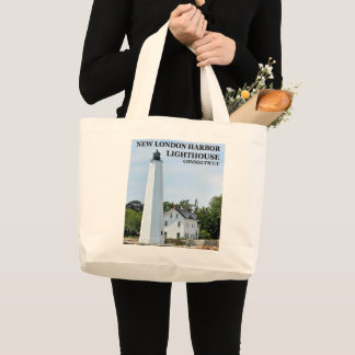 New London Harbor Lighthouse, CT Tote Bag