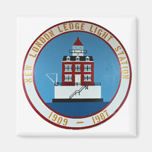 New London Ledge Lighthouse, Connecticut Magnet