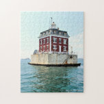 New London Ledge Lighthouse, Connecticut Puzzle<br><div class="desc">New London Ledge Lighthouse, Connecticut Jigsaw Puzzle</div>