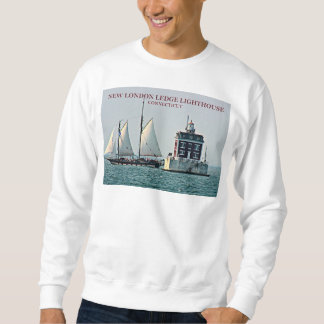 New London Ledge Lighthouse Connecticut Sweatshirt