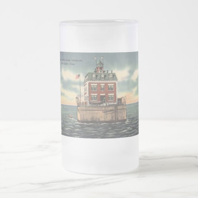 New London Ledge Lighthouse Mug (Center)