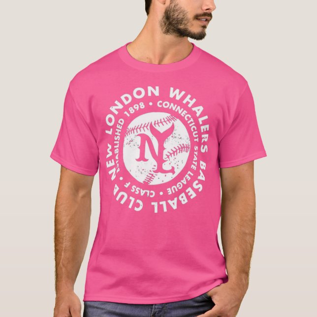 New London Whalers - Connecticut T-Shirt (Front)