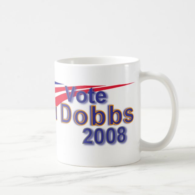 New Lou Dobbs in 2008 Mug (Right)