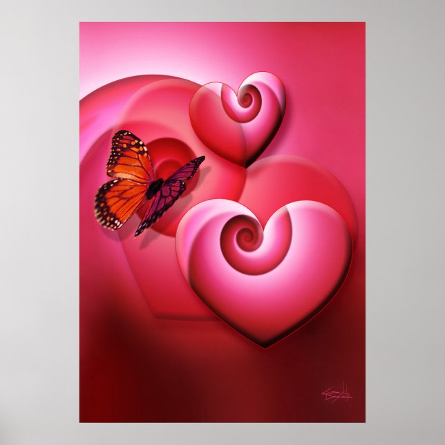 New Love Hearts Poster (Front)