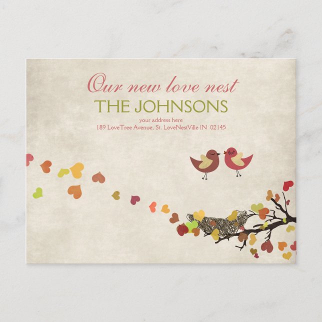 New Love Nest Postcard (Front)