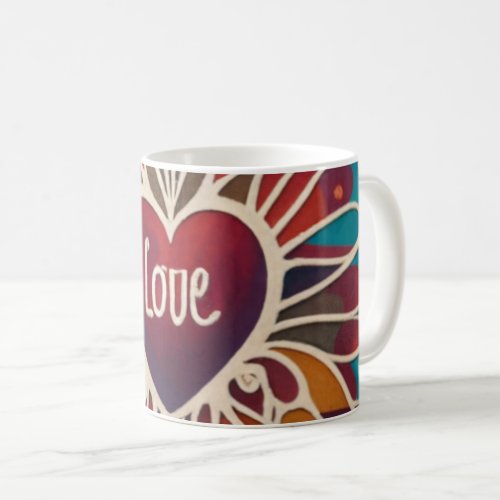 NEW Love Within The Heart Mug