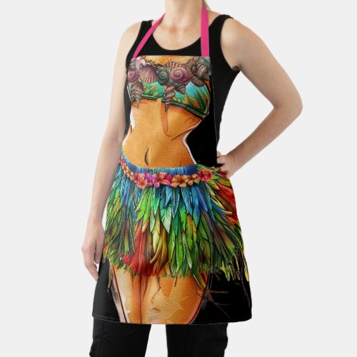 NEW Luau or Kitchen Laughter Apron