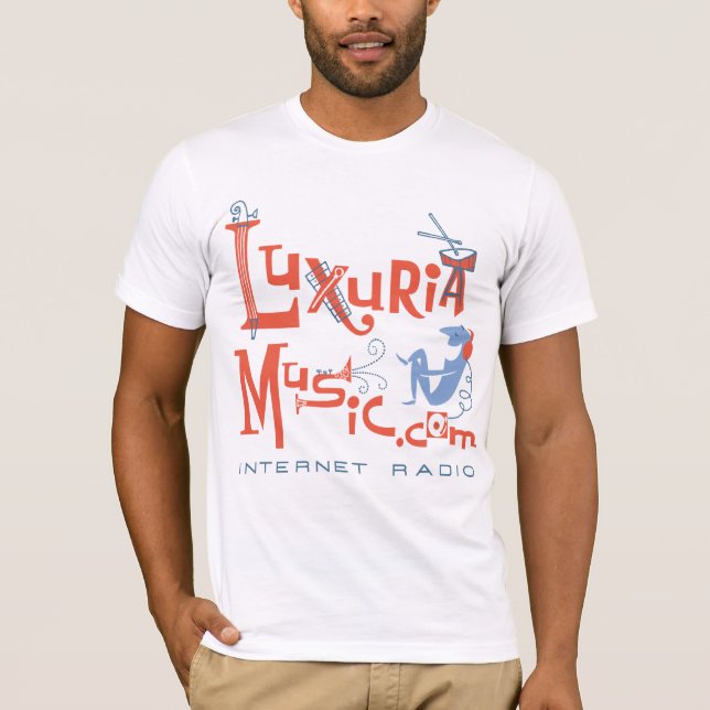 New LuxuriaMusic T-Shirt (Front)