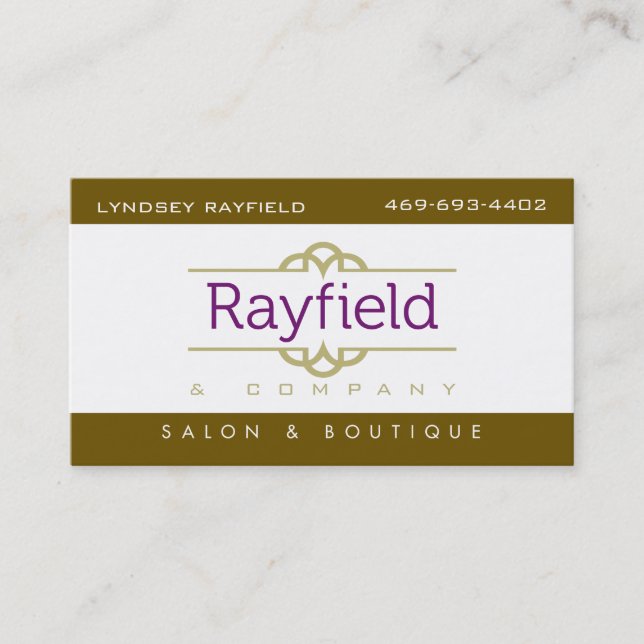 NEW Lyndsey Rayfield Business Card (Front)