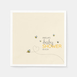 New Mama-to-bee Shower Theme Napkins