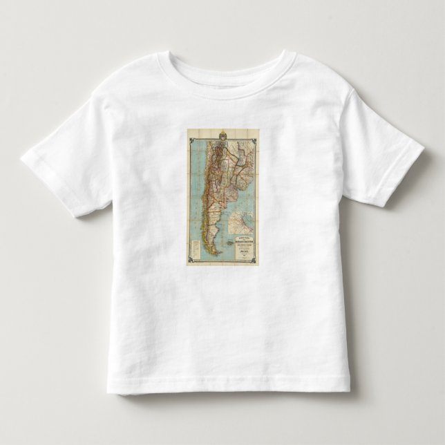 New map of Argentina Toddler T-shirt (Front)