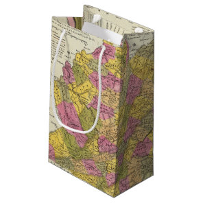 New Map Of Virginia Small Gift Bag