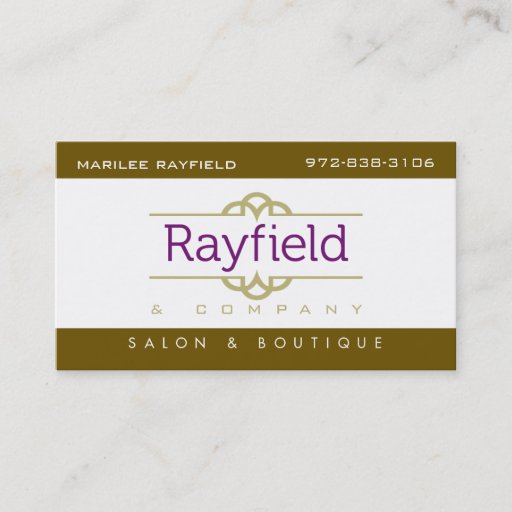 Customizable NEW Marilee Business Card