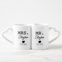 New Marriage Couple - Custom Mr Mrs
