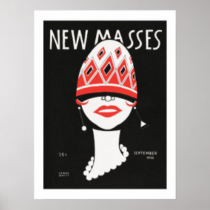New Masses (1926) by Frank Walts Poster
