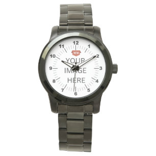 NEW! Men's Watch - Personalized - Oversized Black