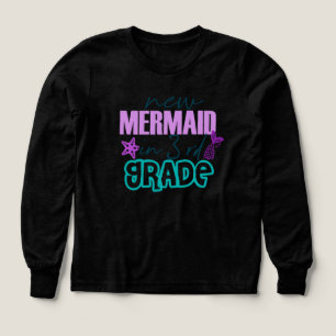 New Mermaid in 3rd Grade –Back to School for Girls Tri-Blend Shirts