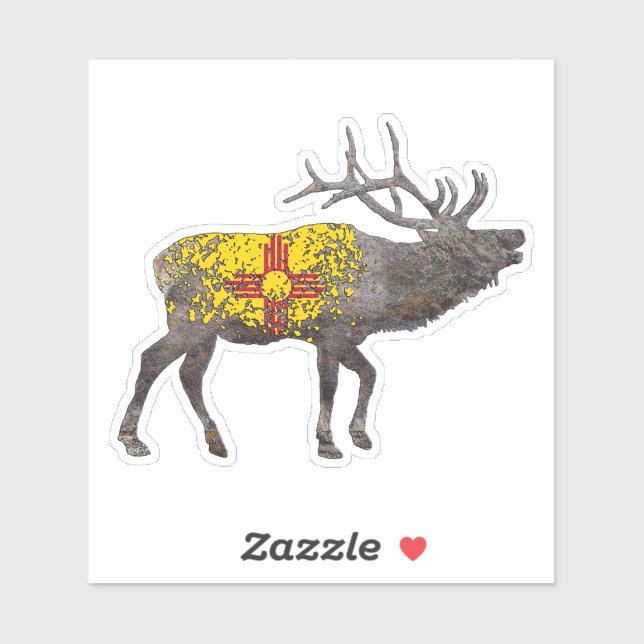 New Mexican Elk Sticker (Sheet)