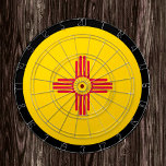 New Mexican Flag Dartboard & New Mexico / game<br><div class="desc">Dartboard: New Mexico & New Mexican flag darts,  family fun games - love my country,  summer games,  holiday,  fathers day,  birthday party,  college students / sports fans</div>