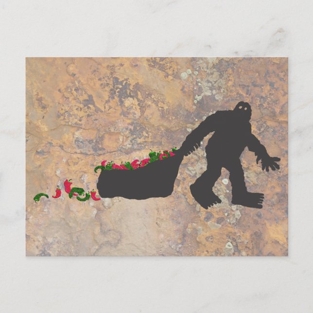 New Mexican Sasquatch Postcard (Front)