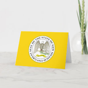 New Mexican Seal, Seal of New Mexico Card