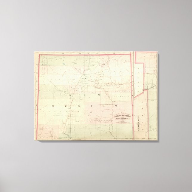 New Mexico 3 Canvas Print (Front)