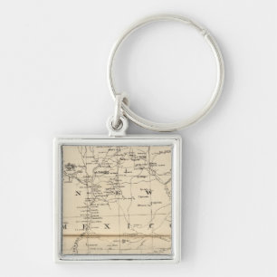 New Mexico 3 Keychain