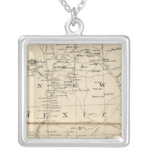 New Mexico 3 Silver Plated Necklace