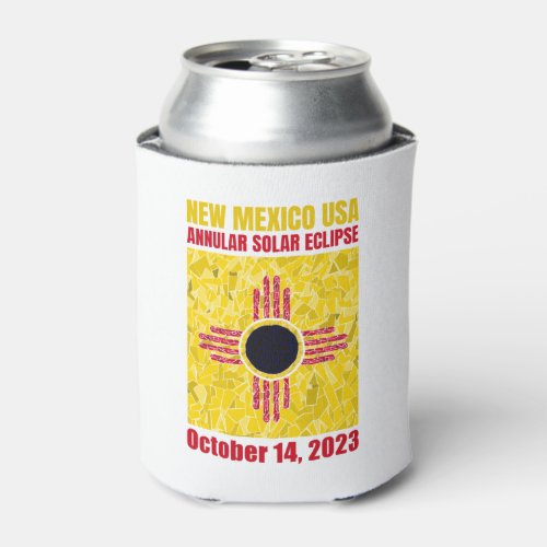 New Mexico Annular Eclipse Foam Can Cooler