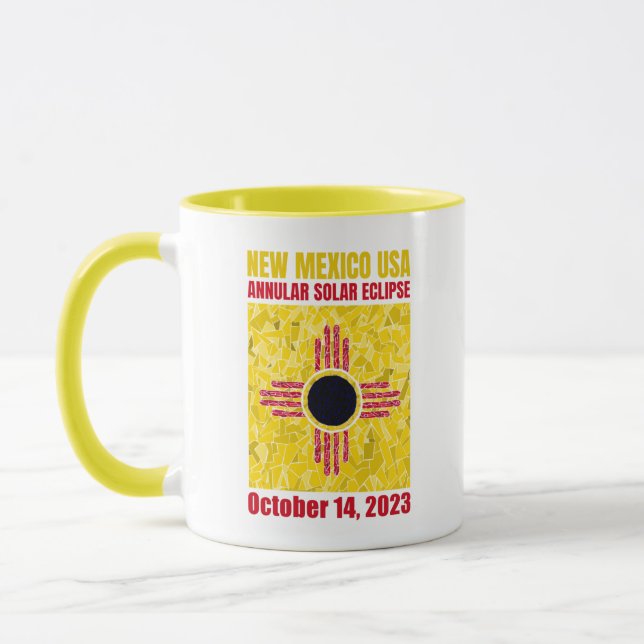 New Mexico Annular Eclipse Mug (Left)