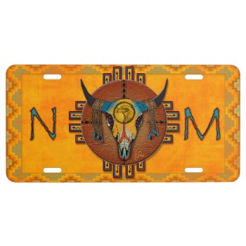 New Mexico Artistic Front License Plate by Zeke145 at Zazzle