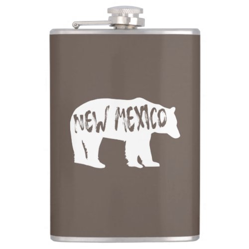 New Mexico Bear Flask