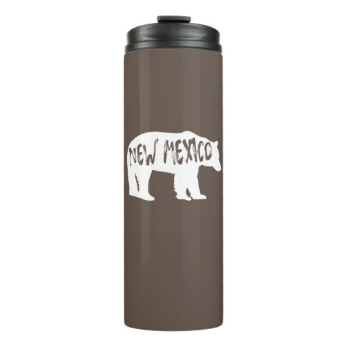 New Mexico Bear Thermal Tumbler