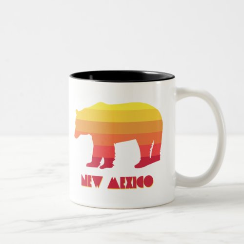 New Mexico Bear Two_Tone Coffee Mug