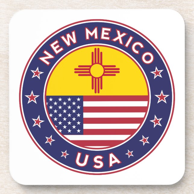 New Mexico Beverage Coaster (Front)