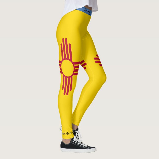 New Mexico Big Sky Leggings Women's Running Pants (Right)