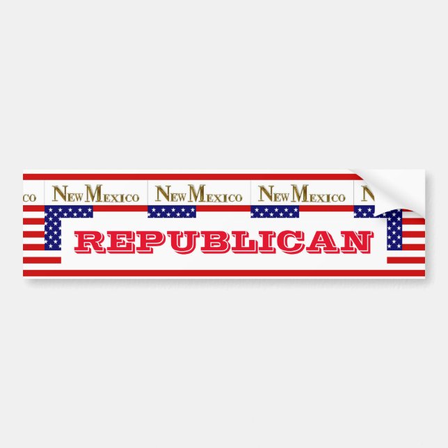 NEW MEXICO    BUMPER STICKER (Front)