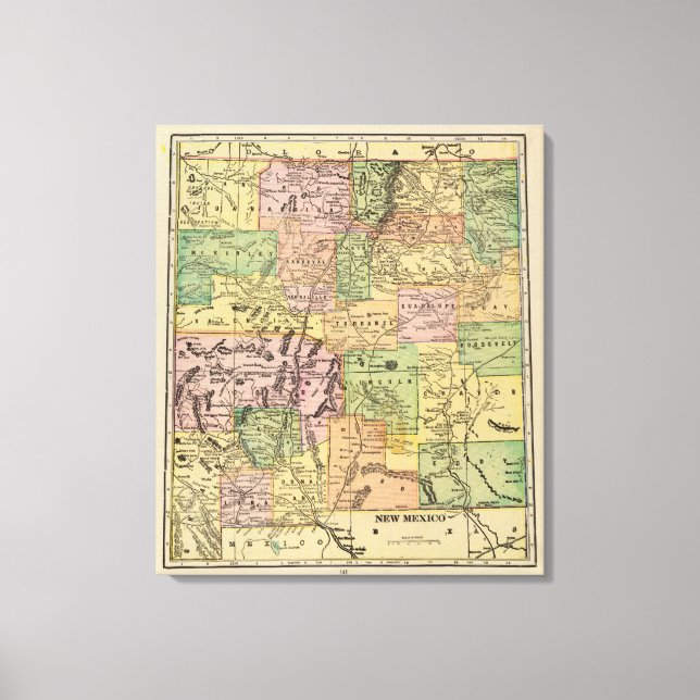 New Mexico Canvas Print (Front)