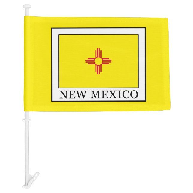 New Mexico Car Flag (Front)