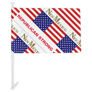 NEW MEXICO  CAR FLAG