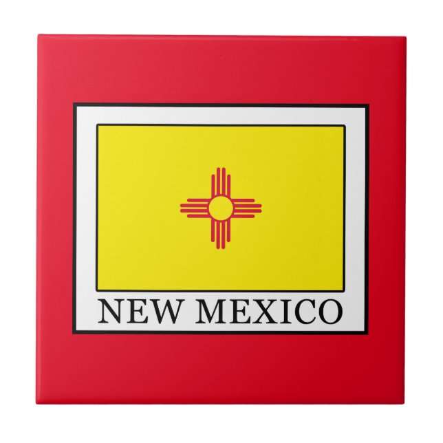 New Mexico Ceramic Tile (Front)
