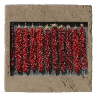 New Mexico Chili Pepper Stone Trivet
