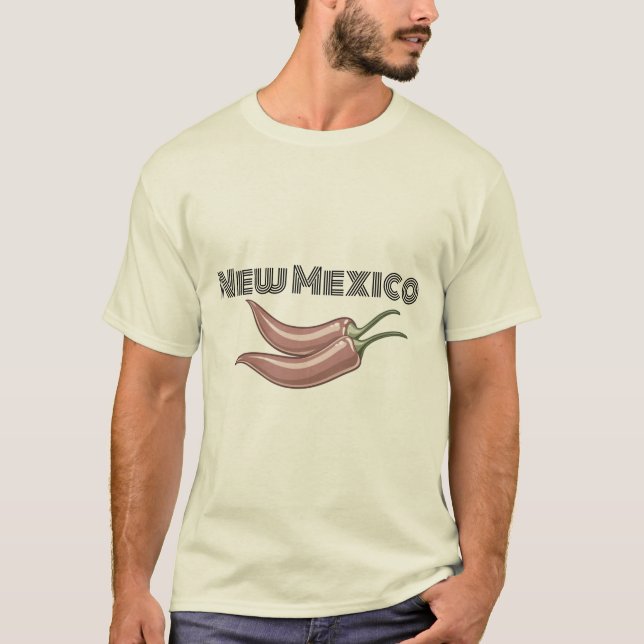 New Mexico Chili Peppers T-Shirt (Front)