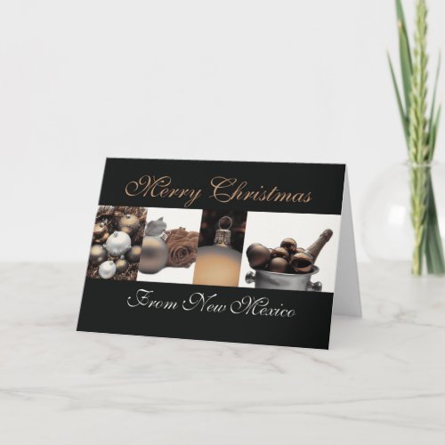 New Mexico   Christmas Card state specific Holiday Card