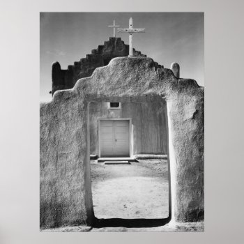 New Mexico Church Poster by Photo_Fine_Art at Zazzle