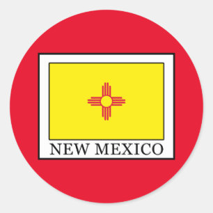 New Mexico Classic Round Sticker