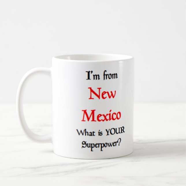 new mexico coffee mug (Left)