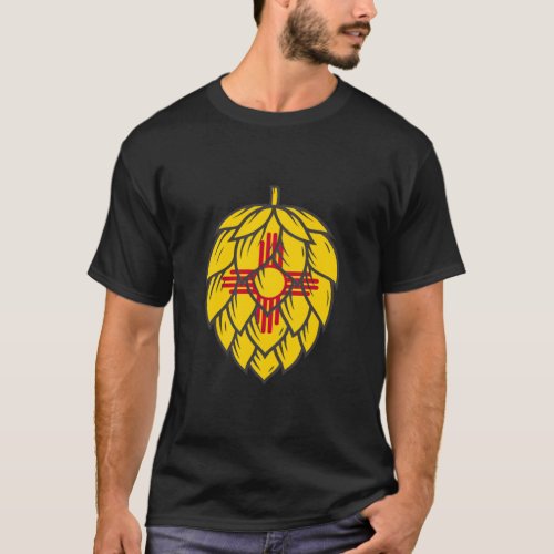 New Mexico Craft Beer Hop Cones  T_Shirt
