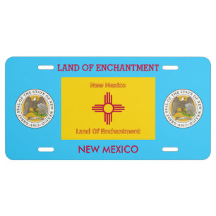 New Mexico Custom Front License Plate