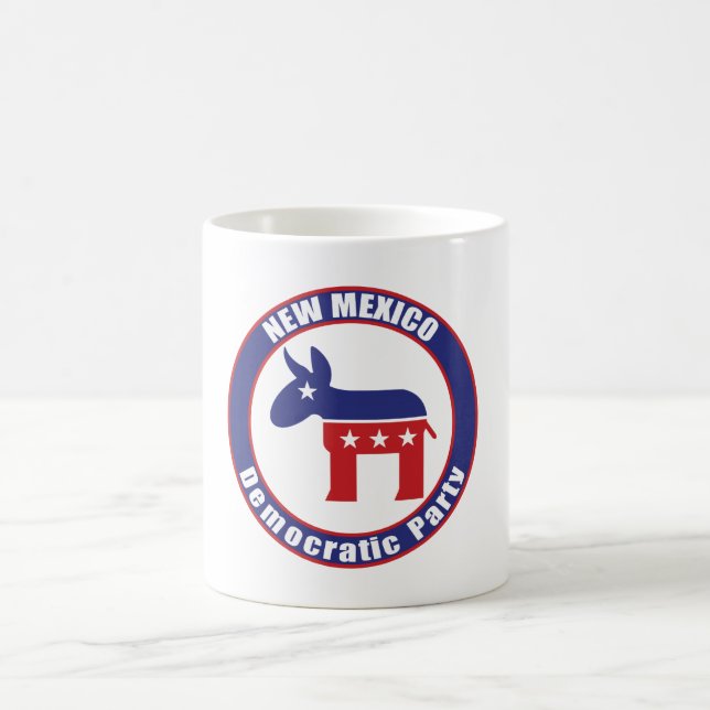 New Mexico Democratic Party Coffee Mug (Center)